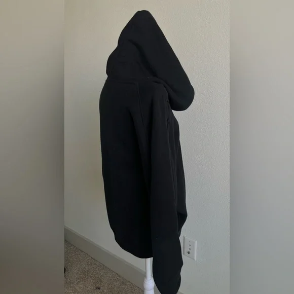 IRO 100% COTTON Black oversized Hoodie Jacket - Picture 14 of 16